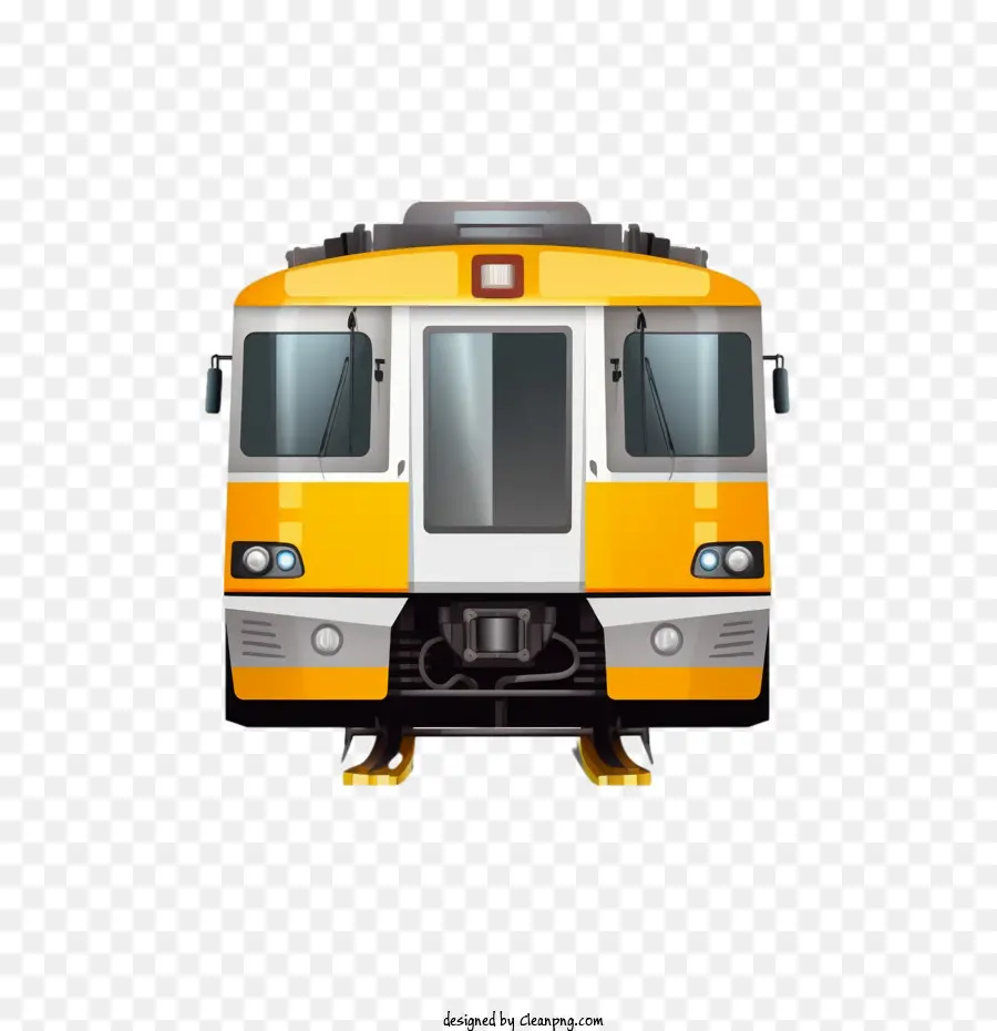 Vagón De Ferrocarril，Tren Amarillo PNG