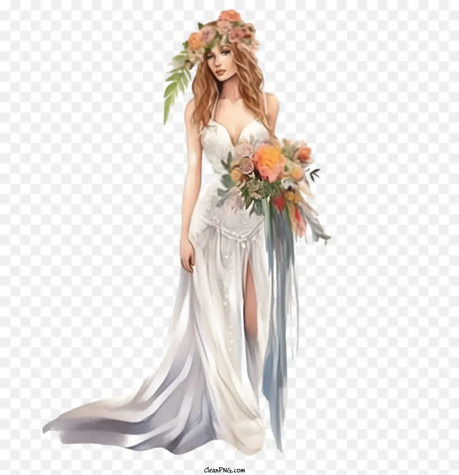 Vestido De Novia，Novia PNG