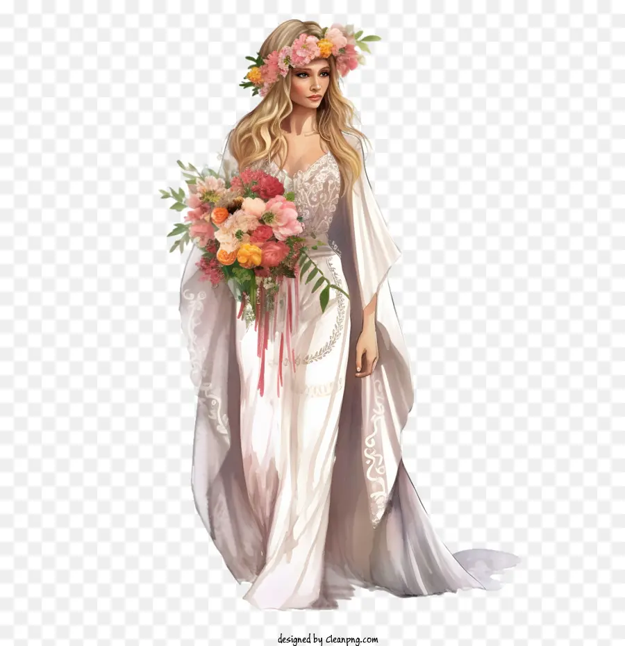 Vestido De Novia，Novia PNG