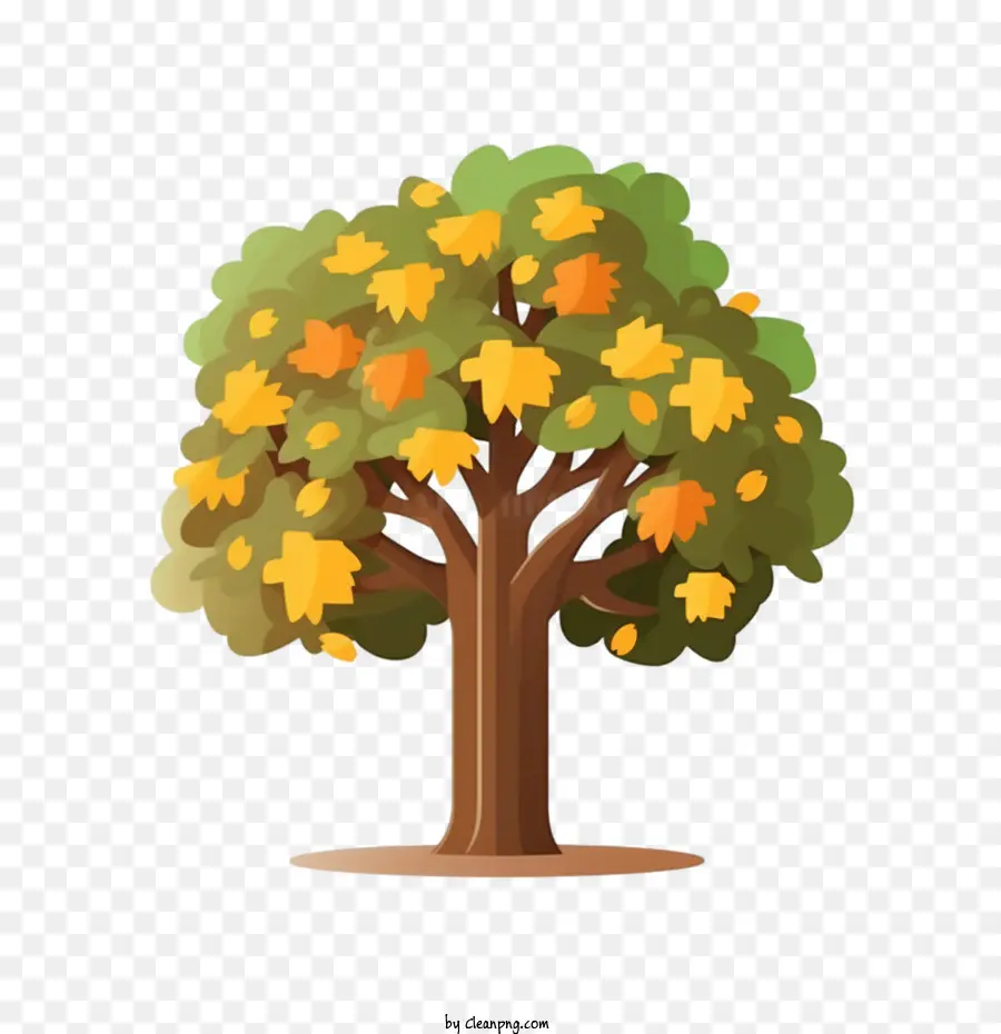 Árbol De Hoja Caduca，Árbol PNG