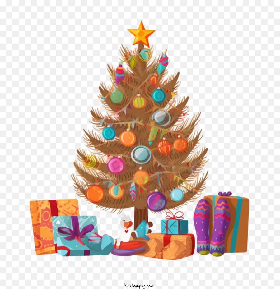 árbol De Navidad，Regalo PNG