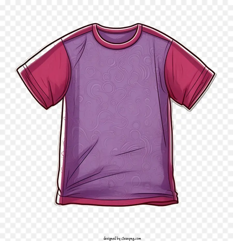 Camiseta，Morado PNG