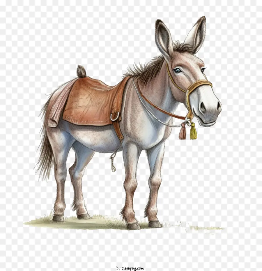 Burro，De Dibujos Animados De Burro PNG