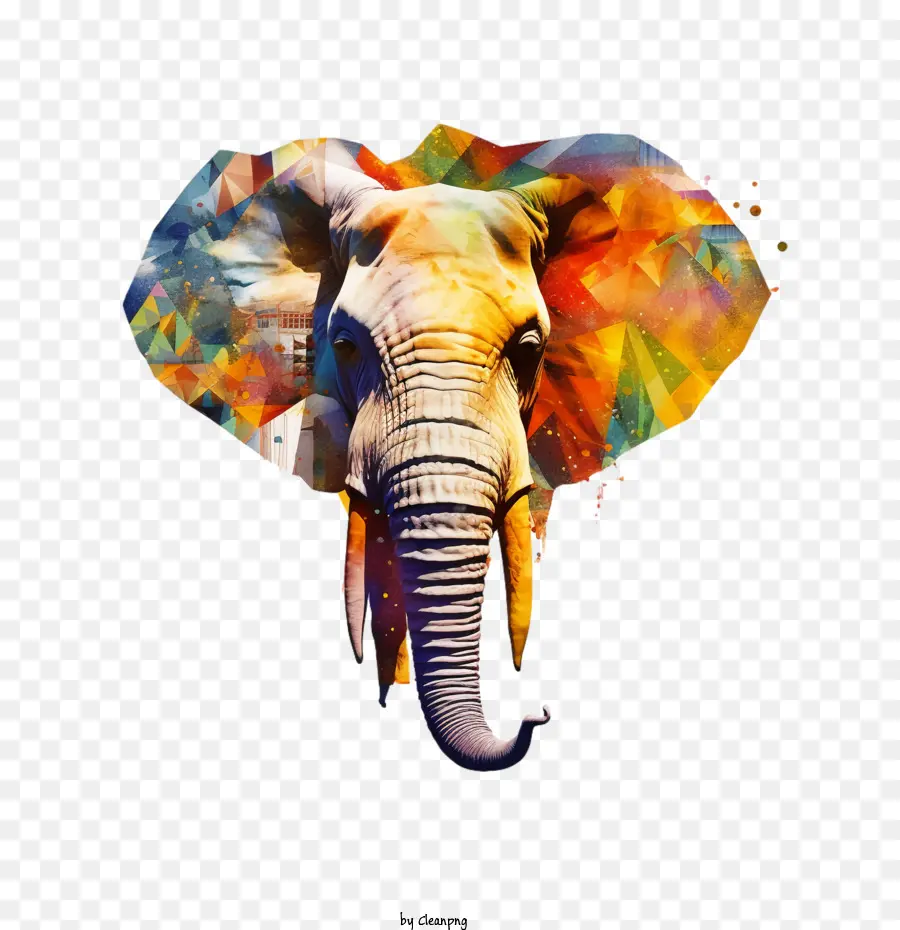 El Día De áfrica，Elefante PNG
