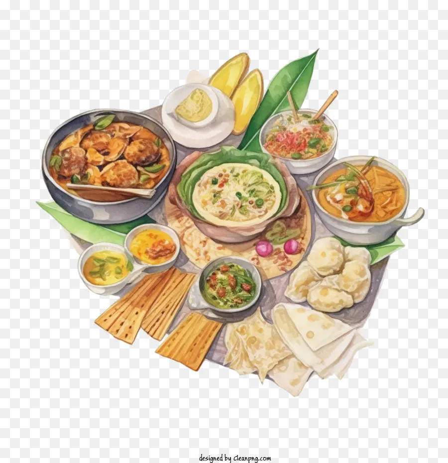 Cocina Malaya，La Comida Malaya PNG