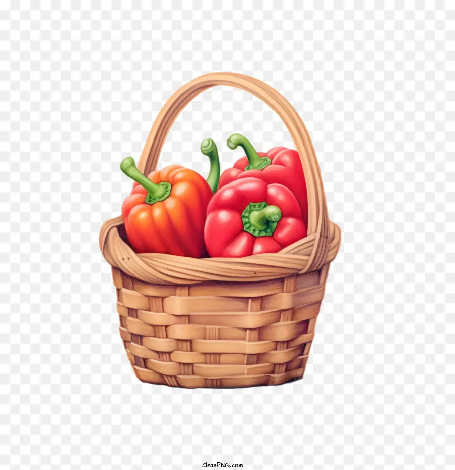 Red Bell Pepper，Pimienta PNG