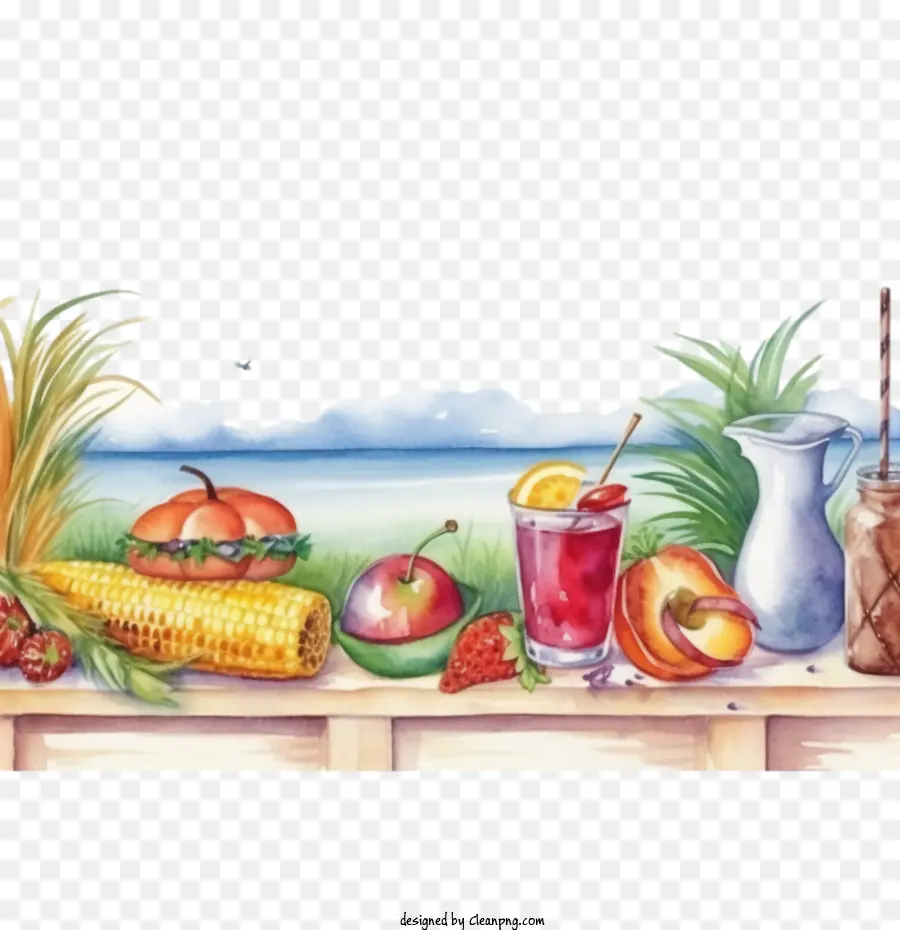 De Verano De La Frontera，La Comida De La Frontera PNG