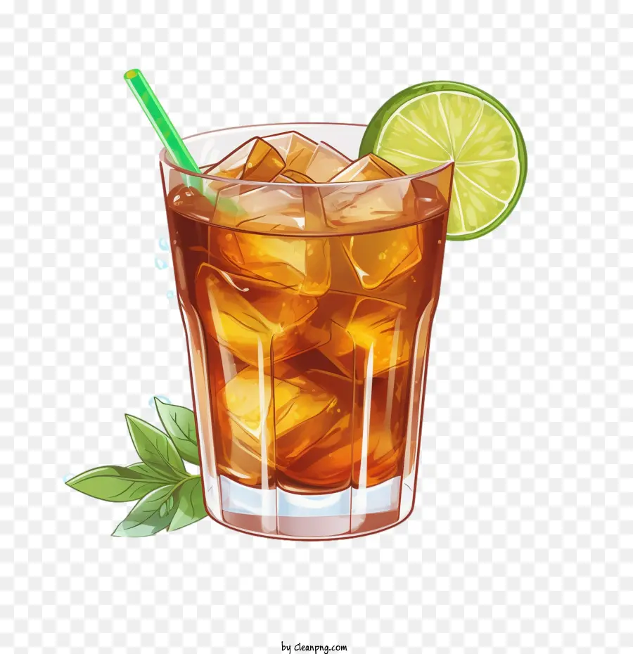 Ice Tea，Limón PNG