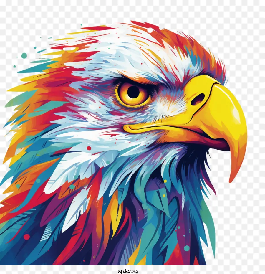 águila，Colorido PNG