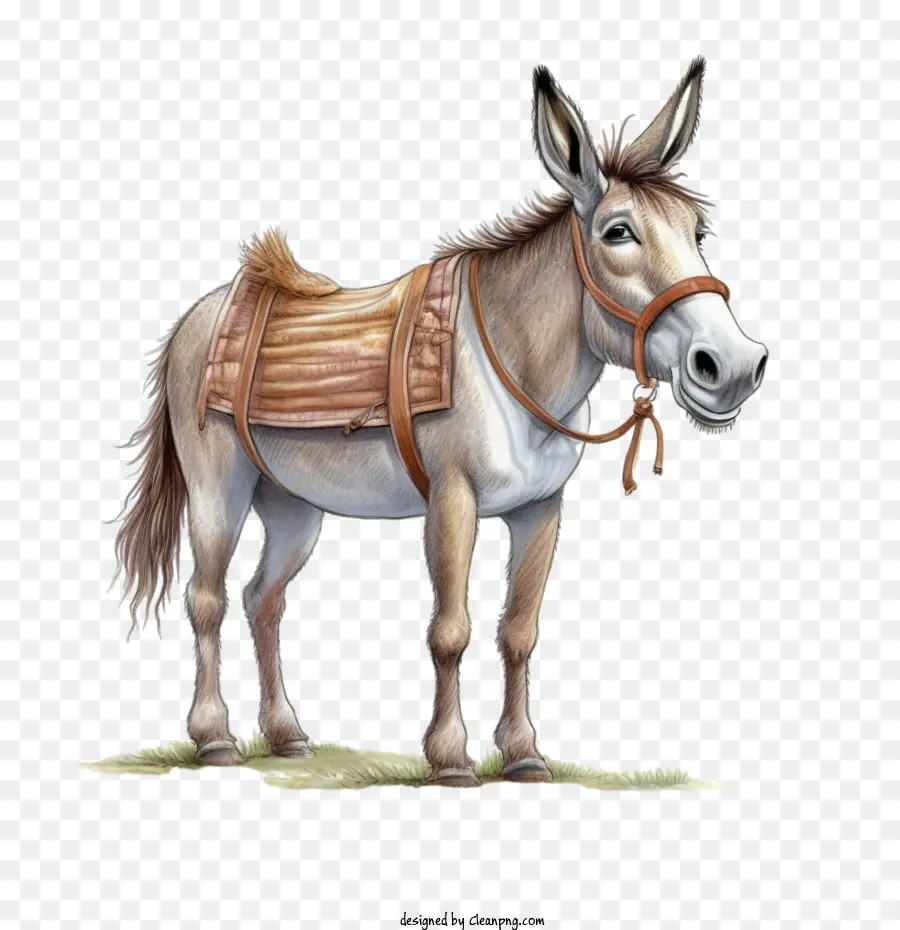 Burro，De Dibujos Animados De Burro PNG