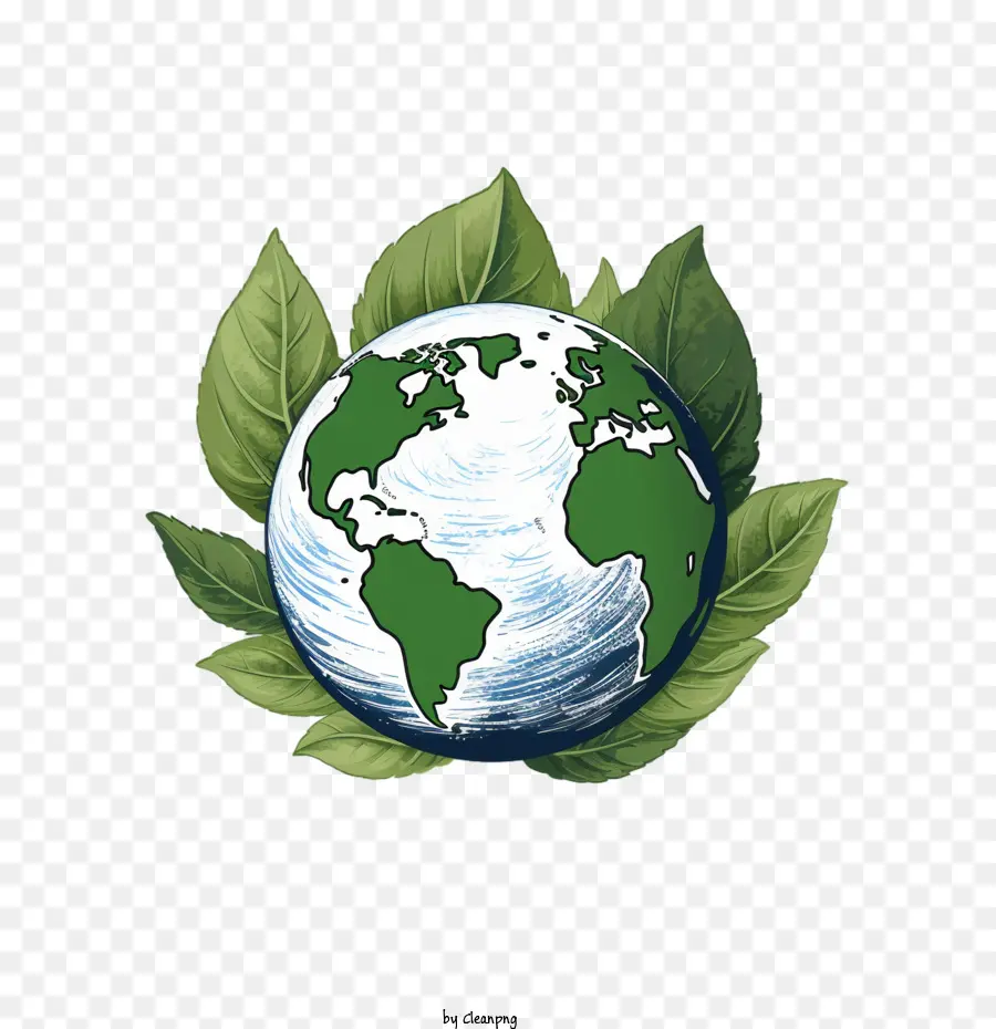 Green Earth，Go Green PNG