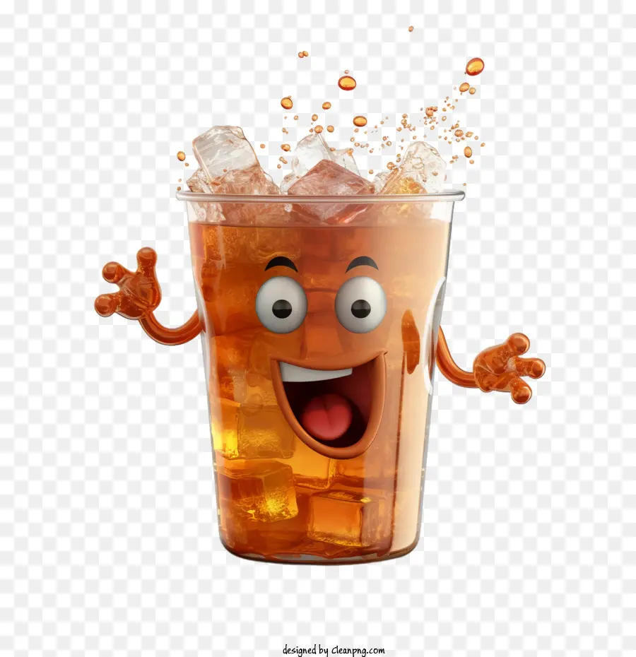 Ice Tea，Bebida De Verano PNG