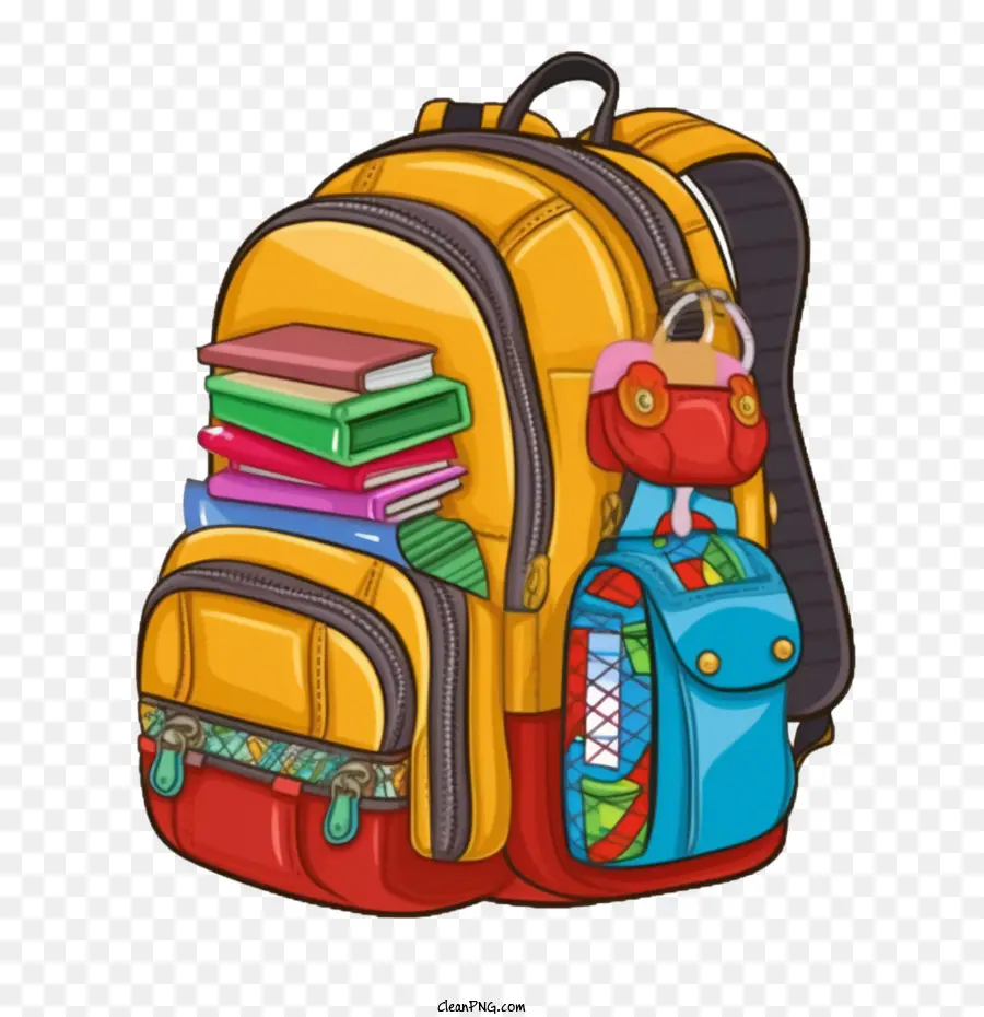 Bolsa De La Escuela，Mochila PNG