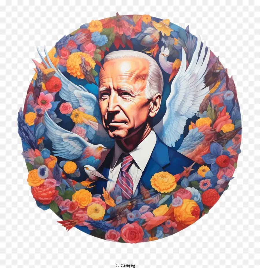 Biden，Retrato PNG