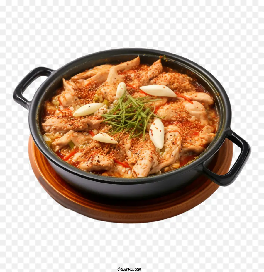 La Comida Coreana，Pollo PNG