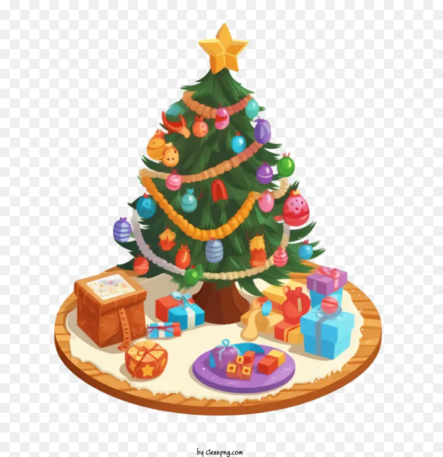 árbol De Navidad，Regalos PNG