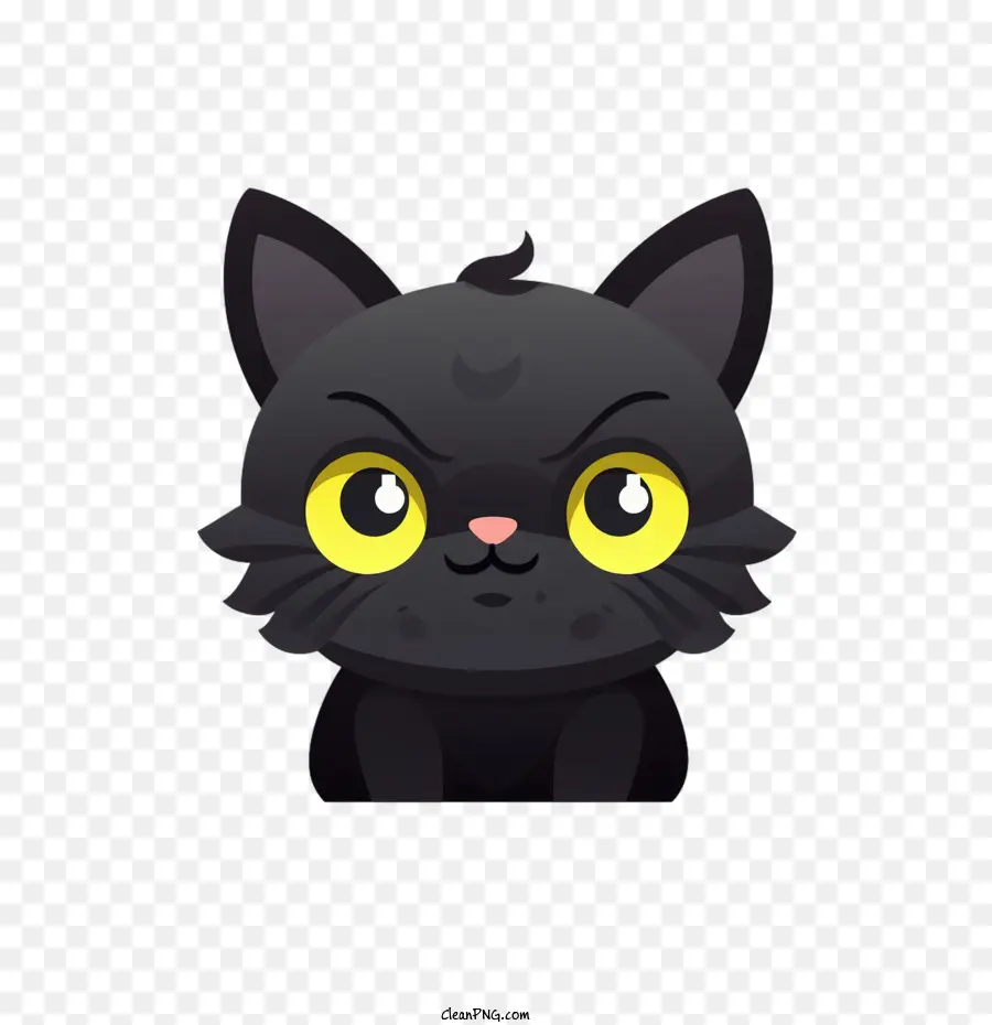 Gato Negro，Lindo PNG