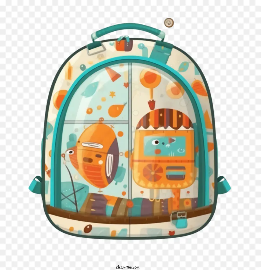 Bolsa De La Escuela，Mochila PNG