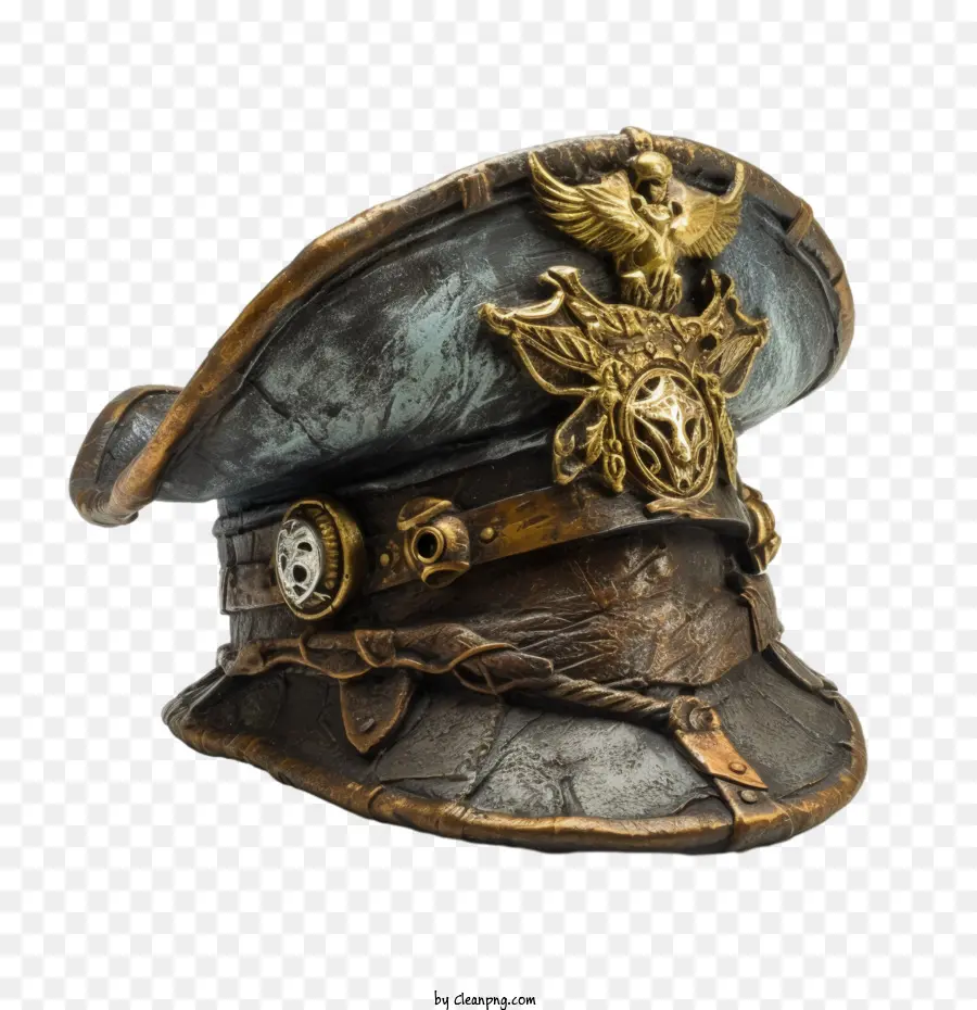 Gorra Pirata，Sombrero Militar PNG