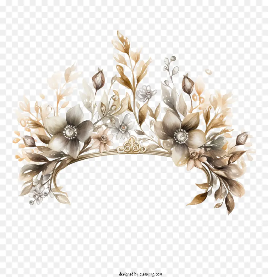 La Boda De La Corona，Flower Crown PNG