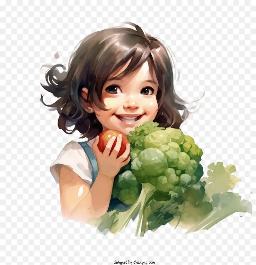 Vegetal，Chica PNG