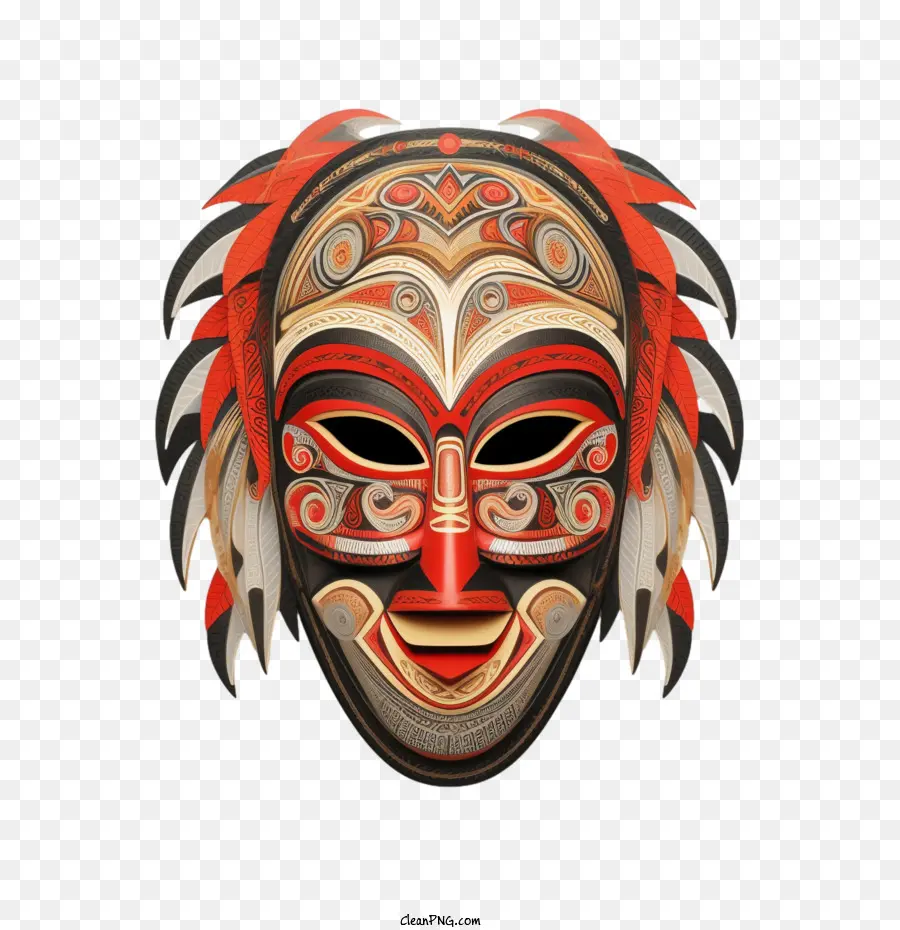 Papua New Guinea Mask，Mascarilla PNG