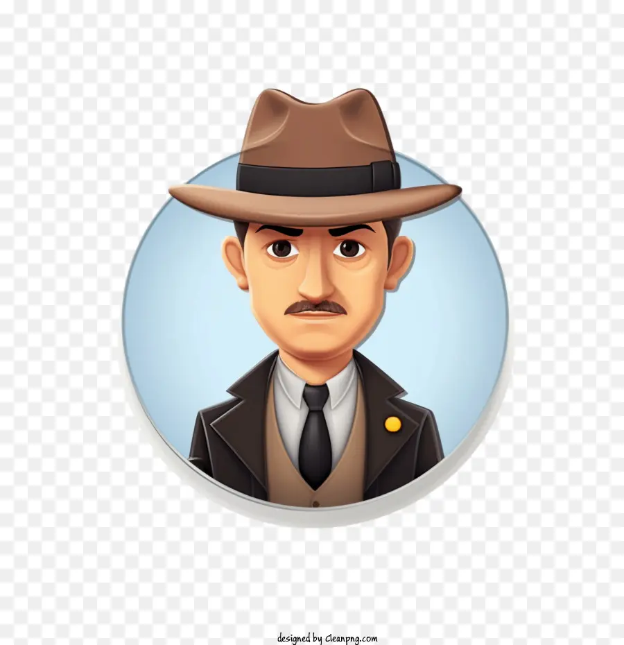 El Detective，Sombrero PNG
