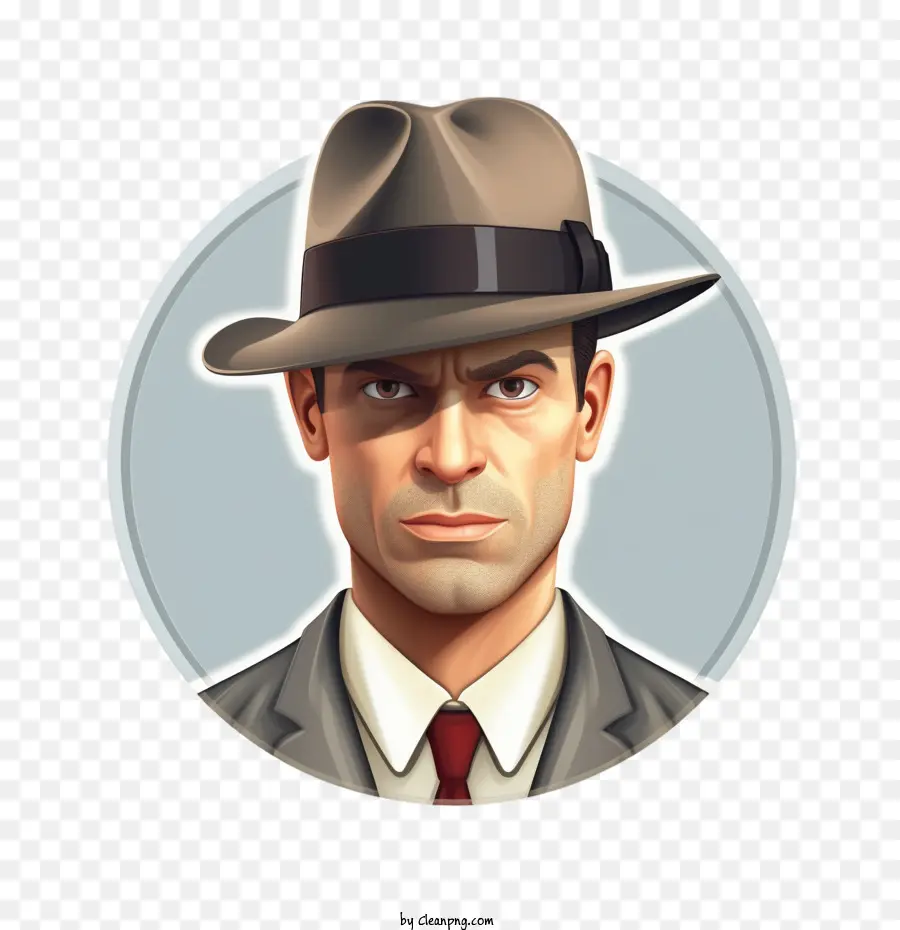 El Detective，Hombre PNG