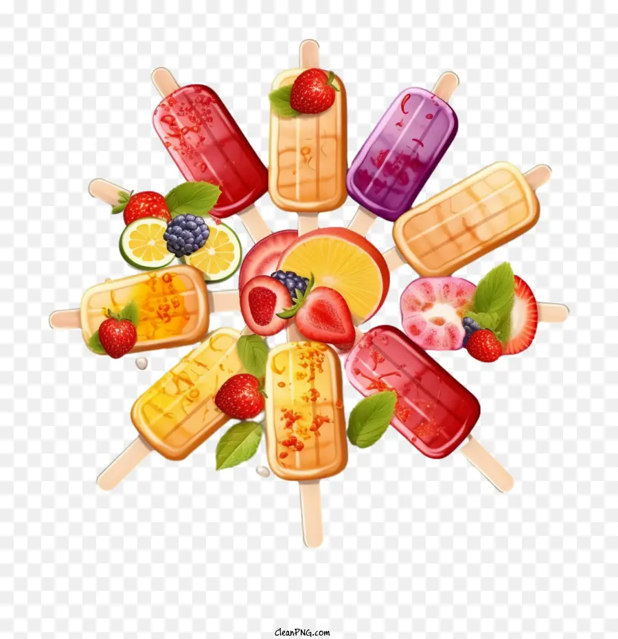 De Paletas，La Fruta PNG