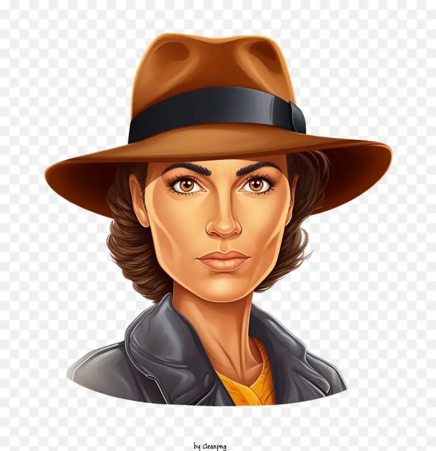 El Detective，Mujer PNG