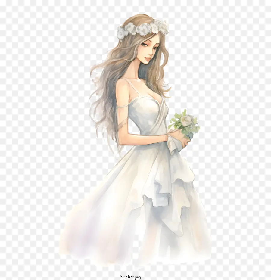 Vestido De Novia，Novia PNG