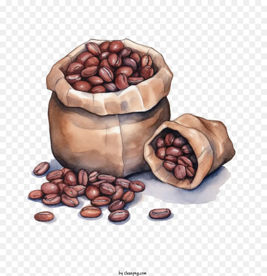 Los Granos De Café，Bolsa PNG