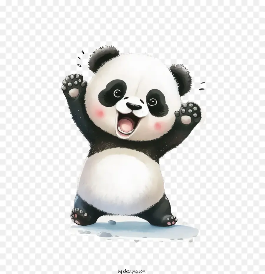 De Dibujos Animados Panda，Panda PNG