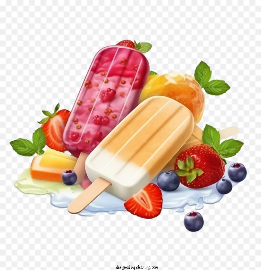 Paleta，Paleta De Frutas PNG