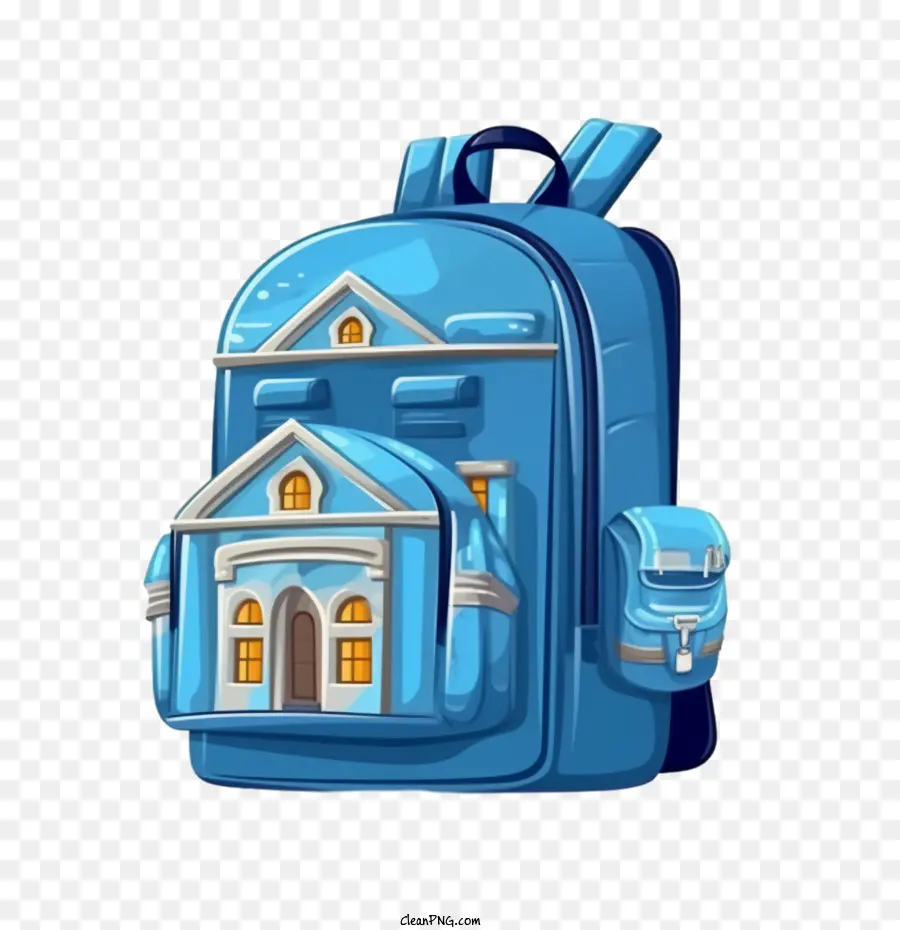 Bolsa De La Escuela，Mochila PNG