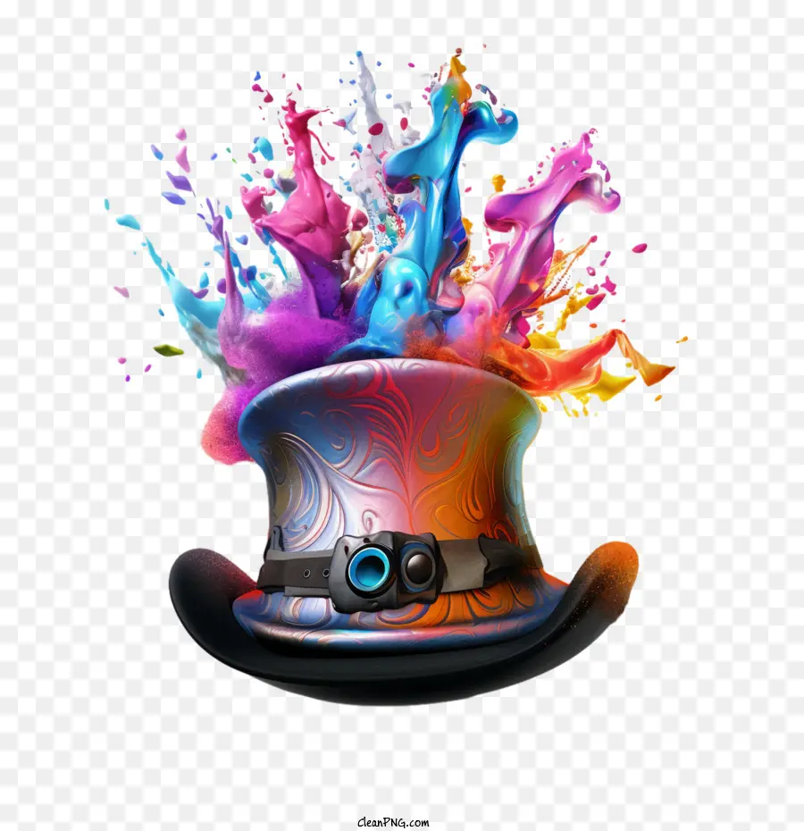 Sombrero Magico，Sombrero Colorido PNG