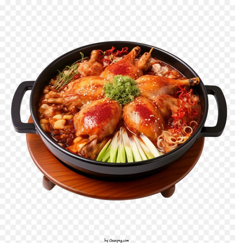 La Comida Coreana，Picante PNG