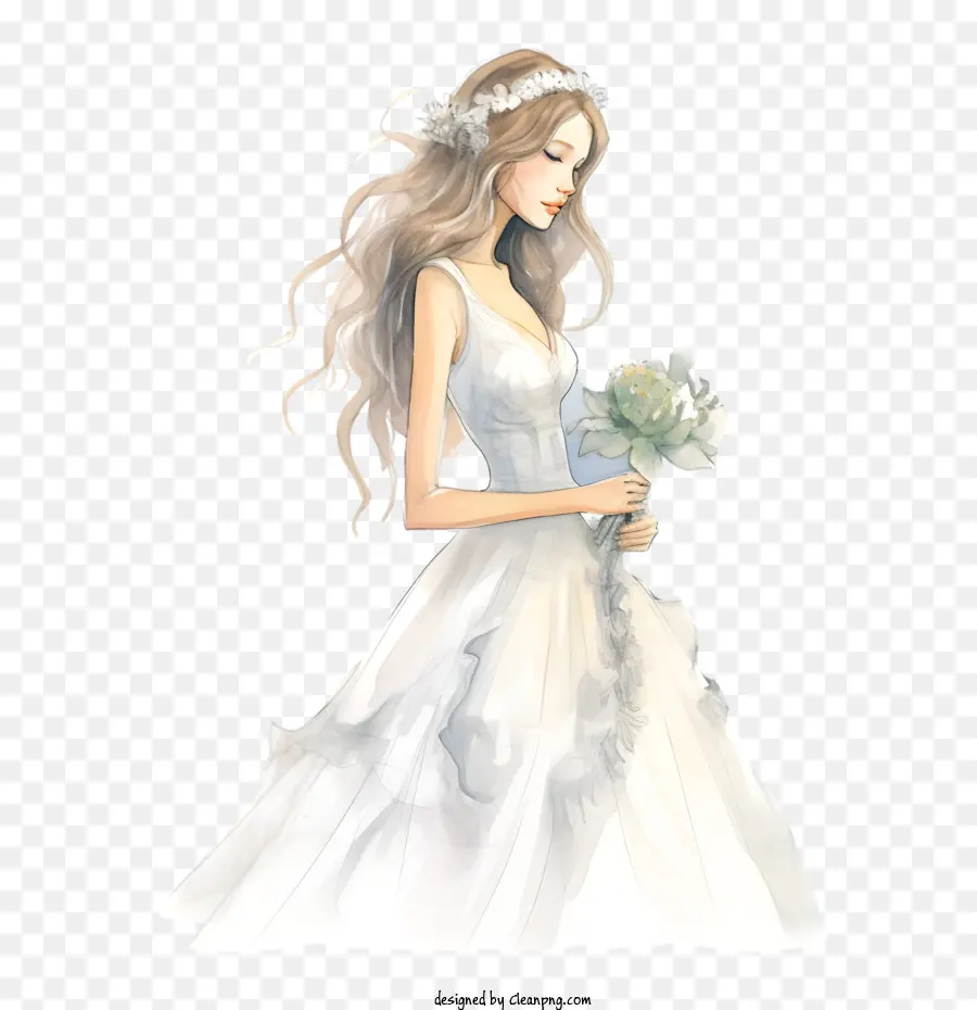 Vestido De Novia，Novia PNG