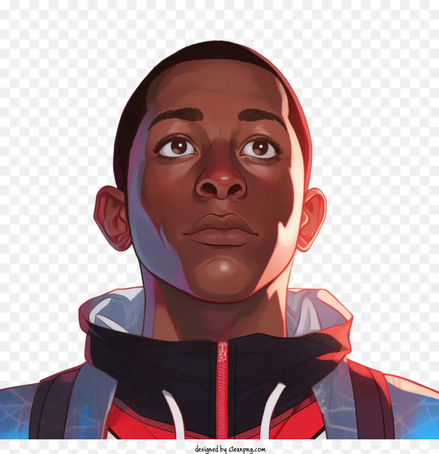 Miles Morales，Chico Animado PNG