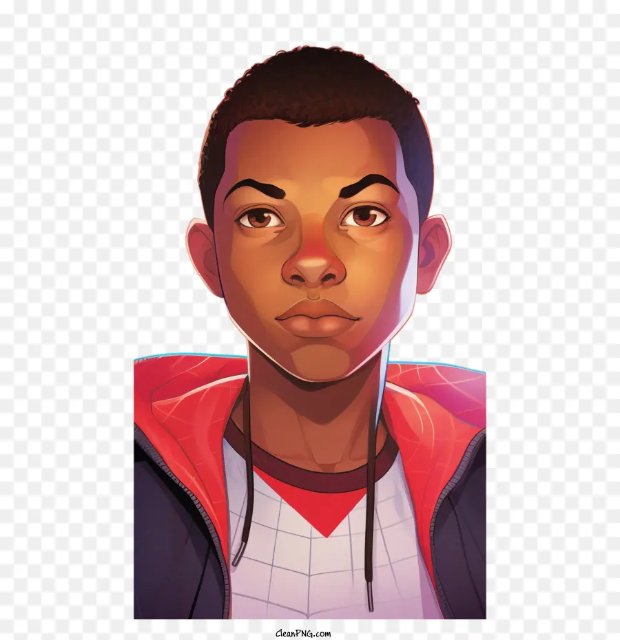 Miles Morales，Chico Animado PNG