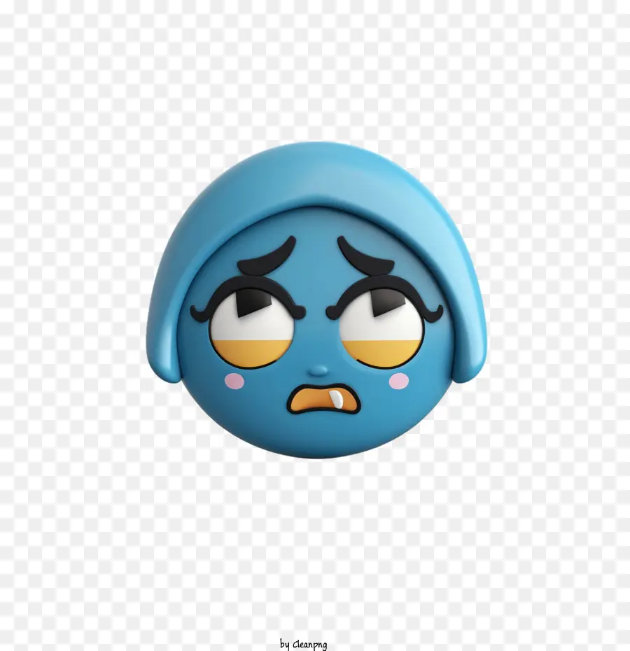 Triste Emoji，Enojado PNG