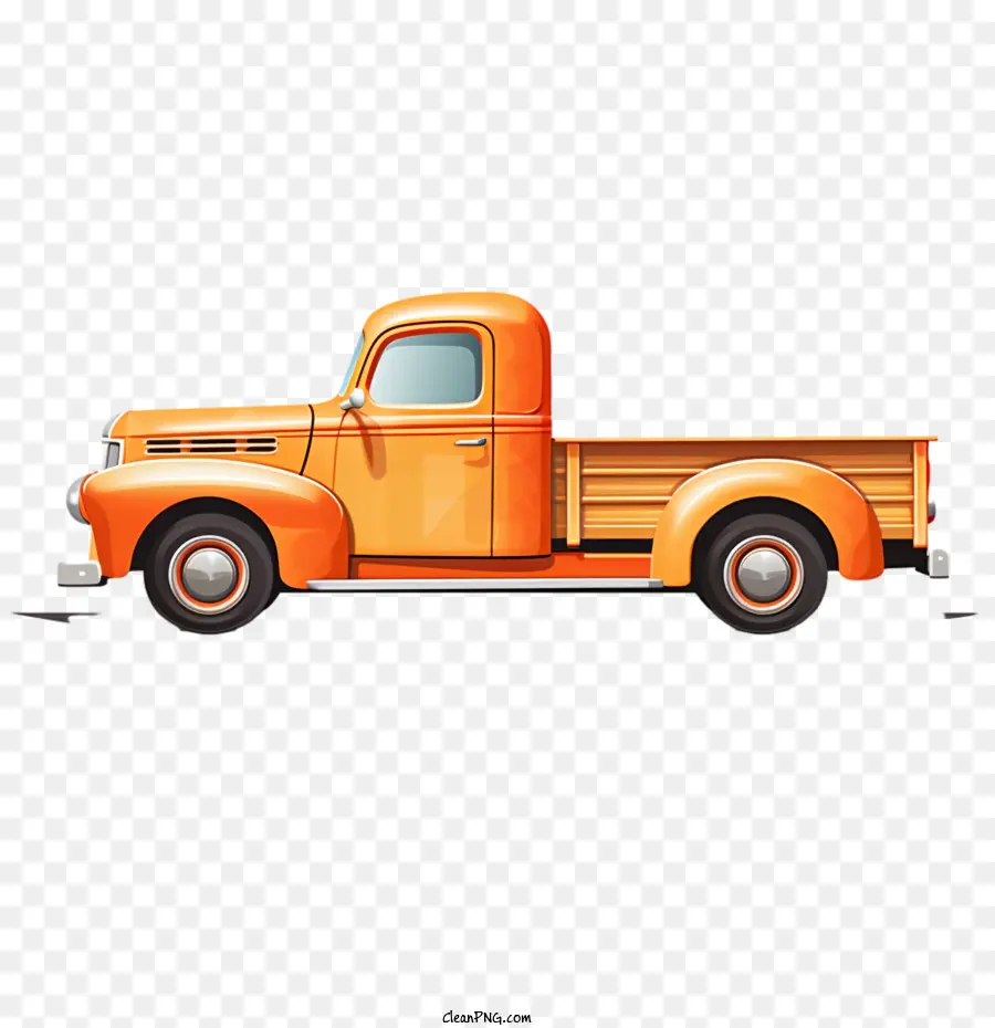 Camión，Naranja PNG