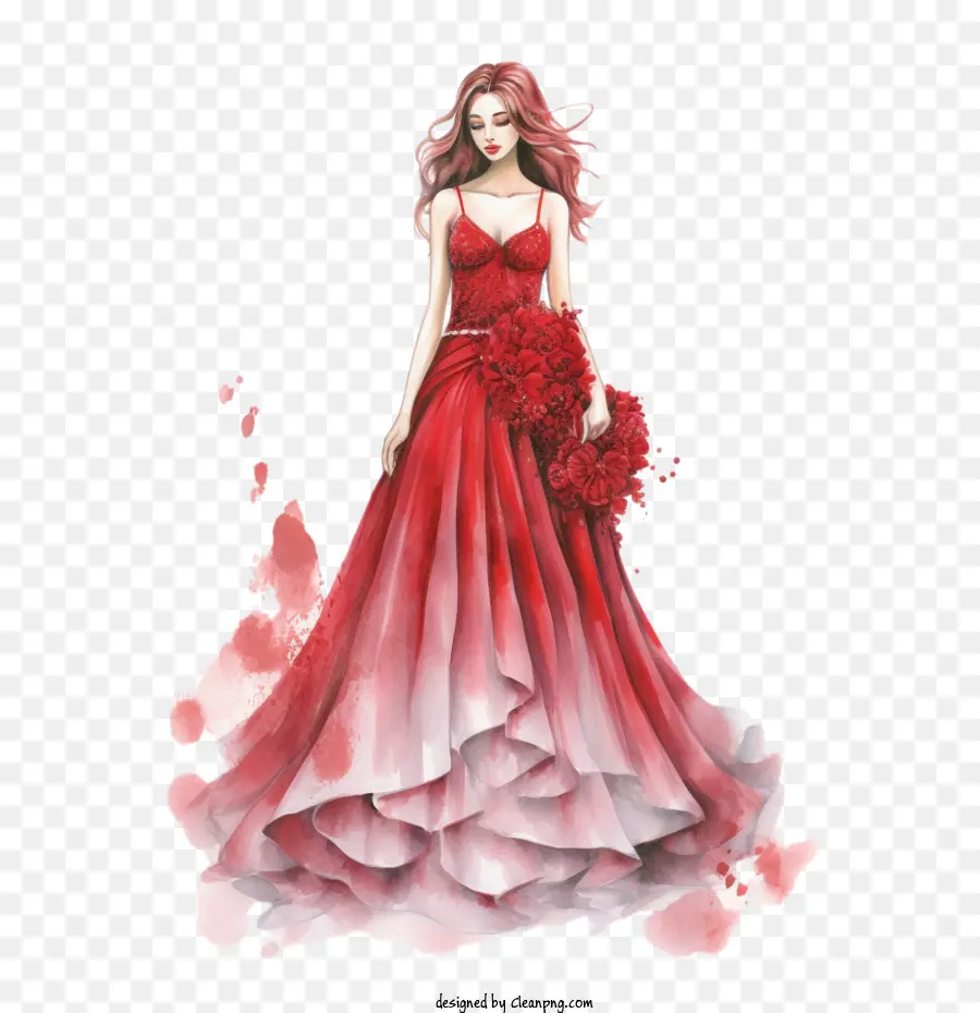 Vestido De Novia，Belleza PNG