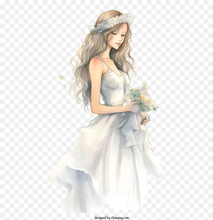 Vestido De Novia，Novia PNG