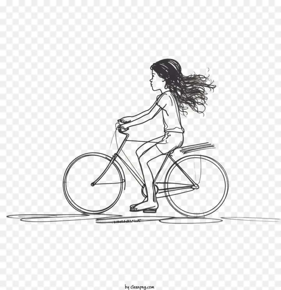 Bicicleta De Montaña，Mujer PNG