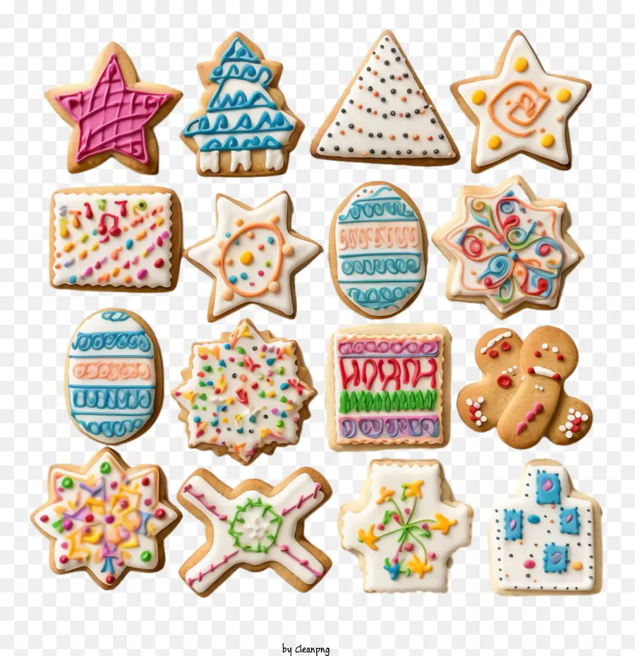 Galletas De Azúcar，Galletas De Navidad PNG