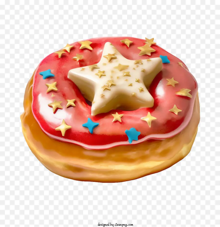 Rosquilla，Donut Estrella PNG