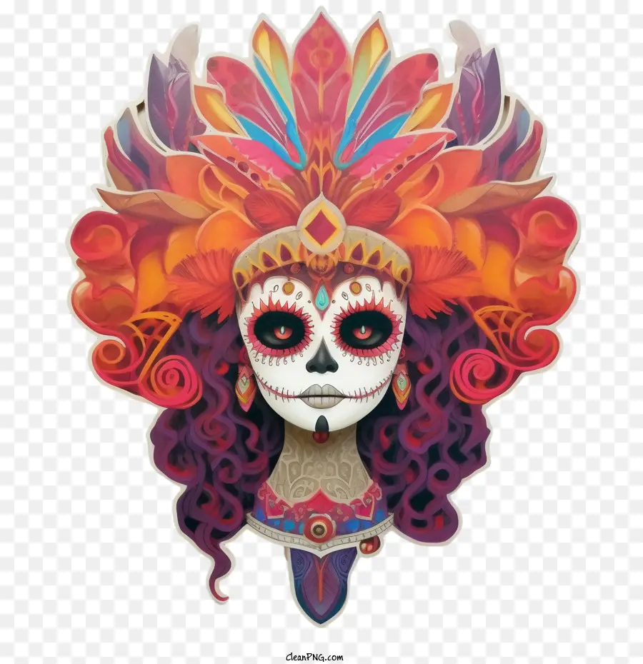 Skelita Calaveras，Bien PNG