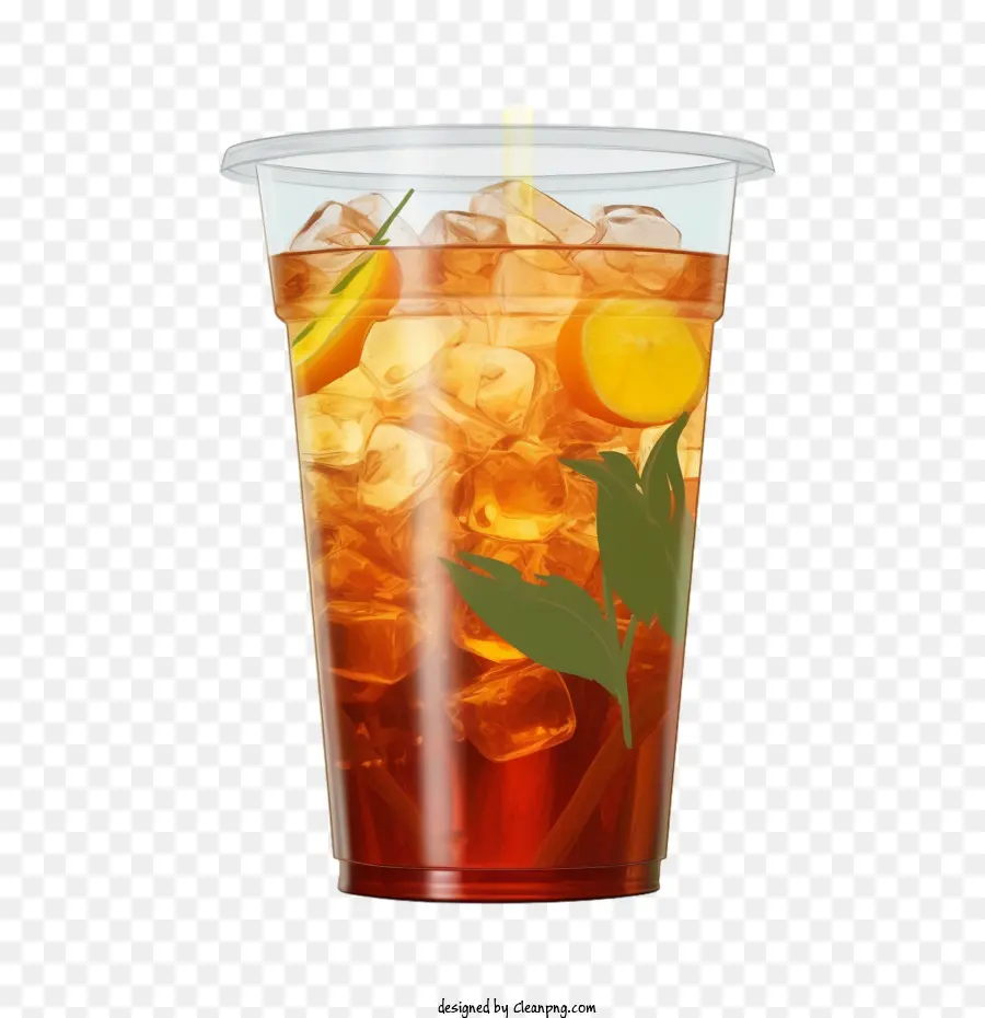 Ice Tea，Bebida De Verano PNG