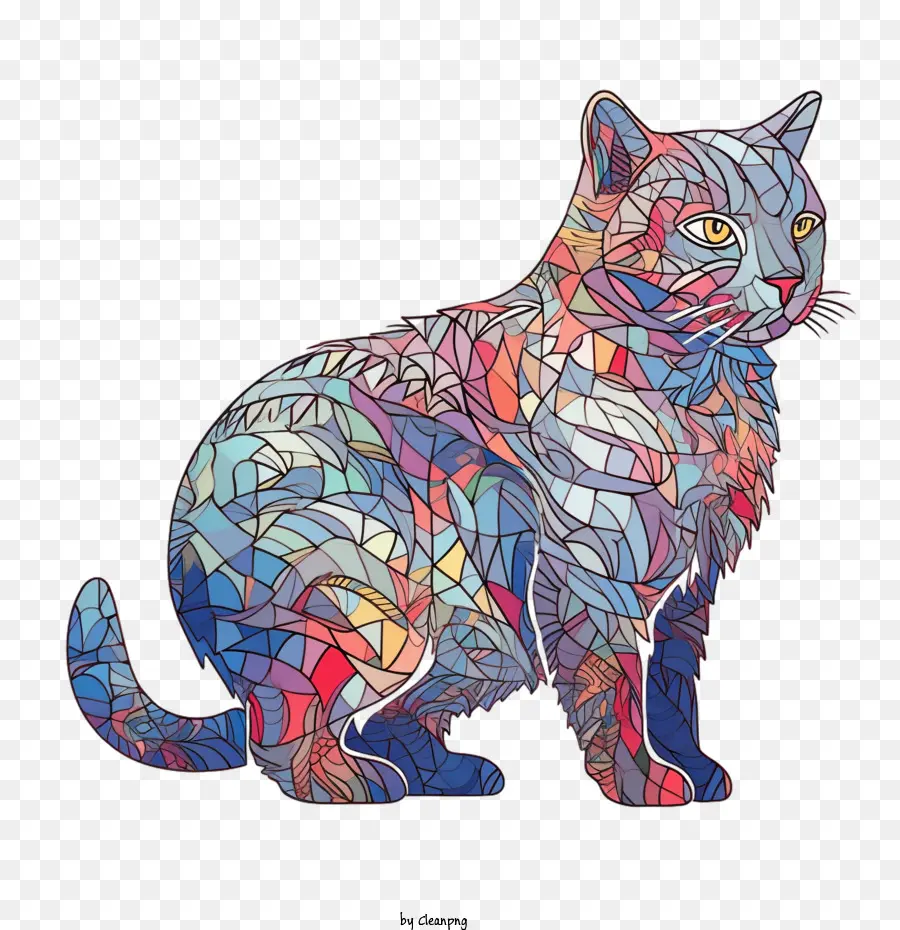 Gato Dibujado A Mano，Gato PNG